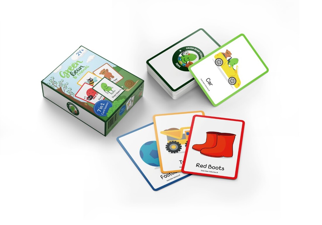 7in1 Card Game | Green Bean and Friends™ £6.99