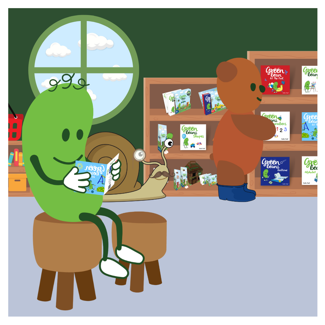 Green Bean Collection | Read, Learn and Play