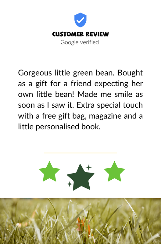 Gorgeous little green bean.