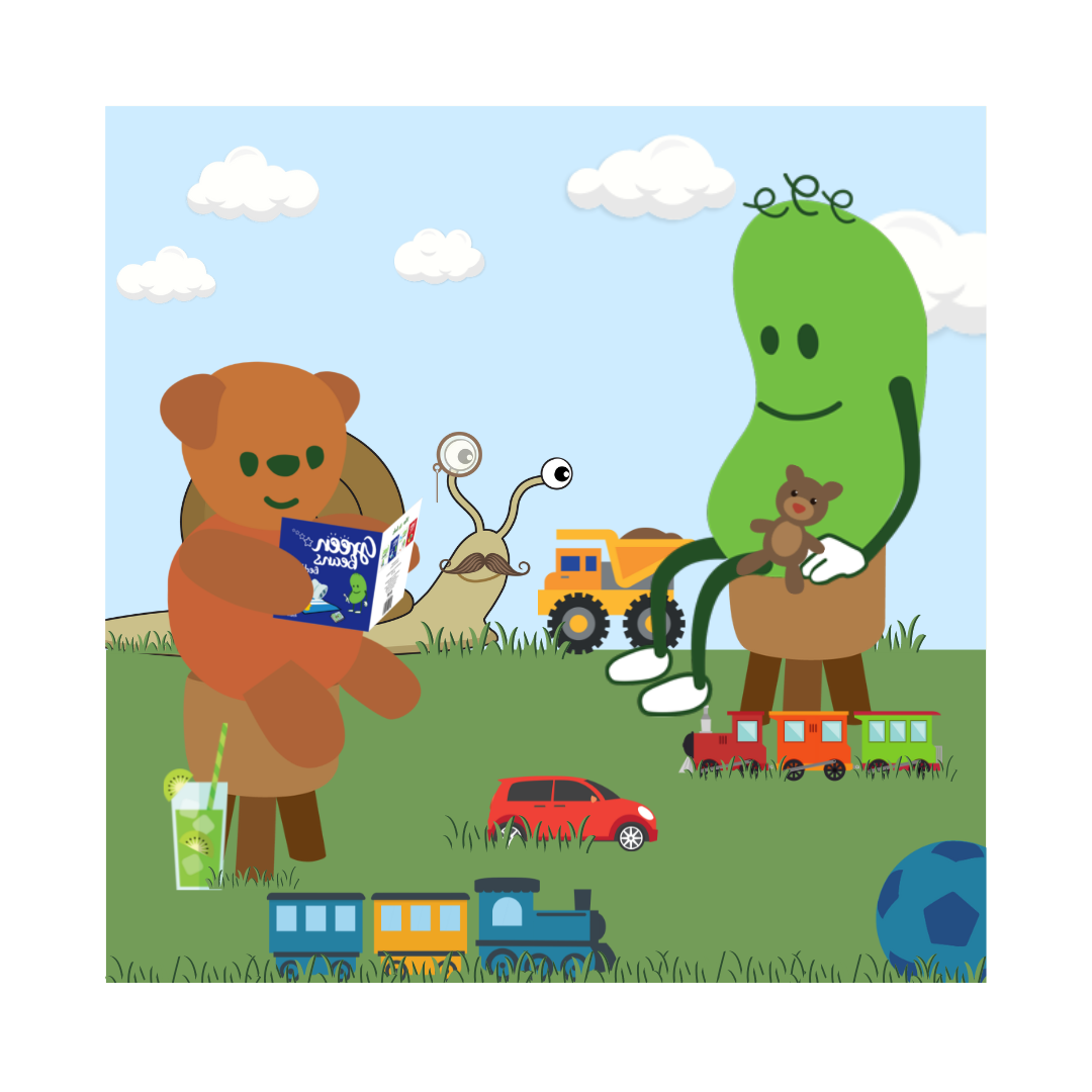 Green Bean & Mr Bear