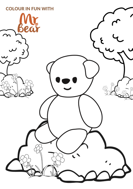 Mr Bear | Colouring Fun