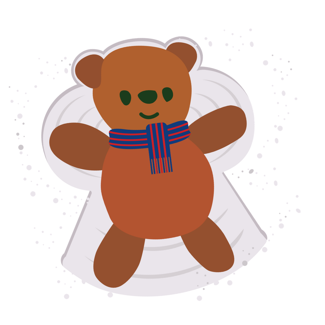 Mr Bear | Soft Toy | Winter Fun