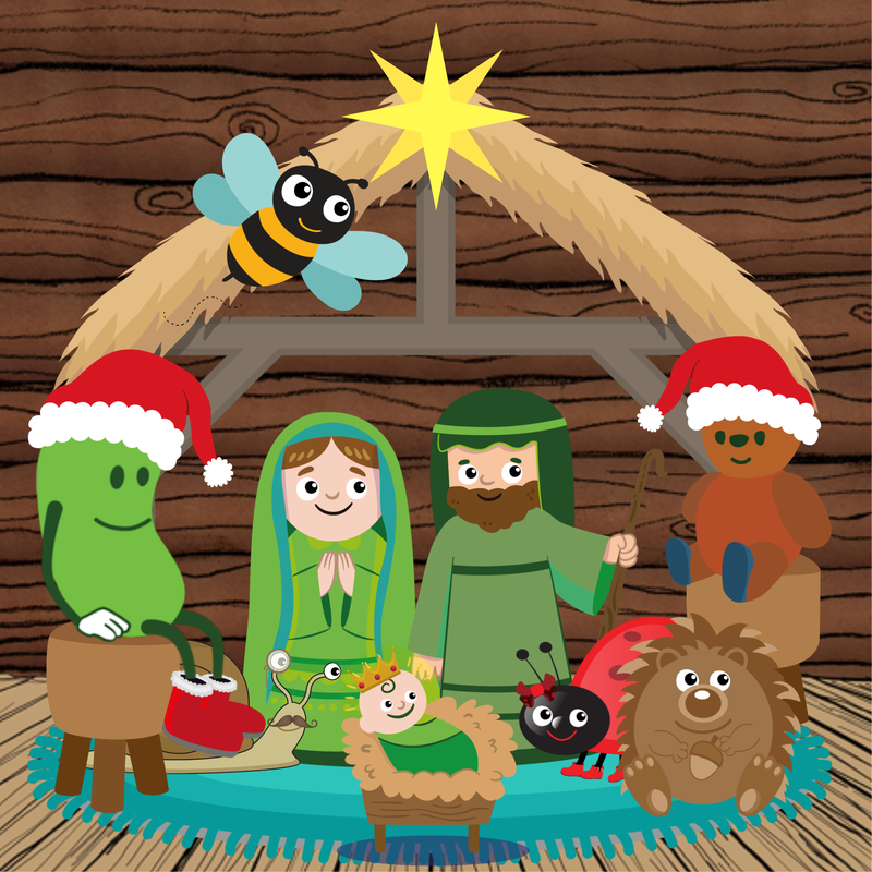 Merry Christmas - From Green Bean & Friends